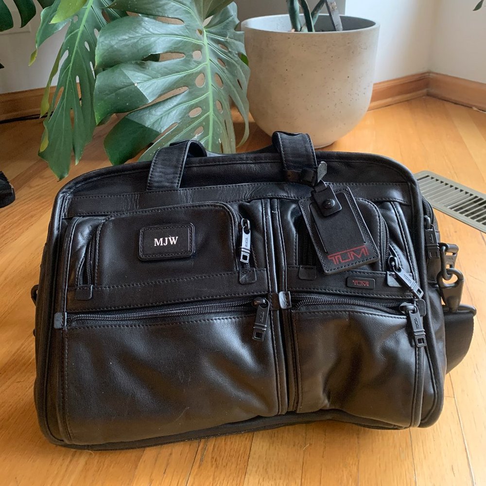 Tumi Expandable Laptop Briefcase - Black